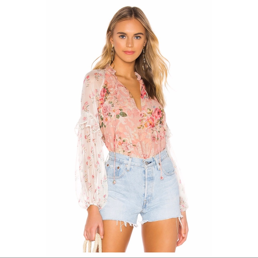 Hemant and Nandita Floral Blouse